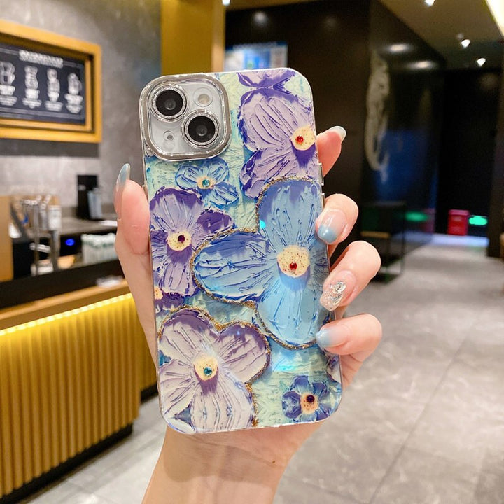 Etui na iPhone Flower Glow Soft Shockproof