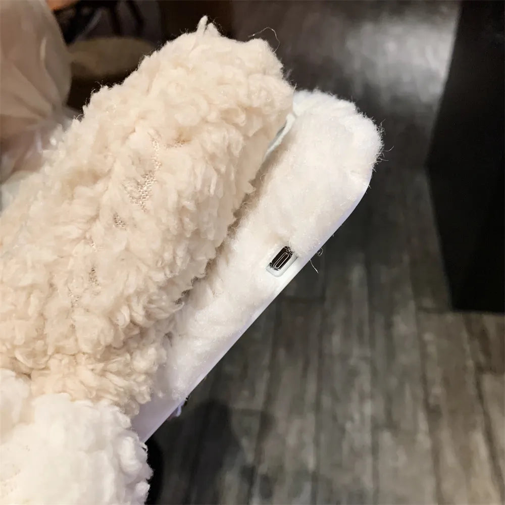 Futrzana Etui na iPhone&