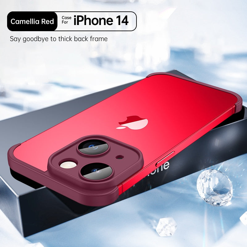 Ochronna Nakładka Róg Miękka Silikonowa Etui na iPhone&
