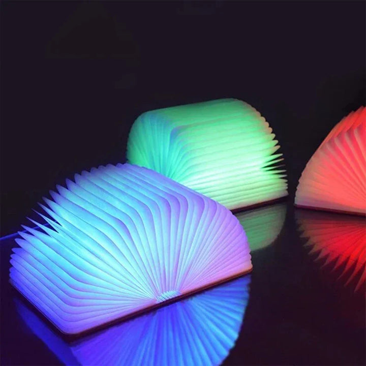 Kreatywna Książkowa Lampa LED Nocna