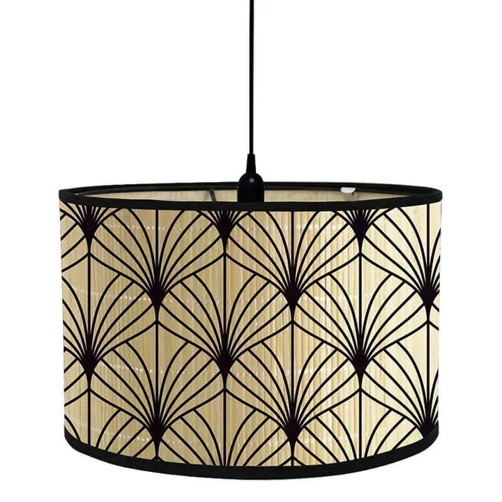 Lampa z abażurem w stylu Art Deco