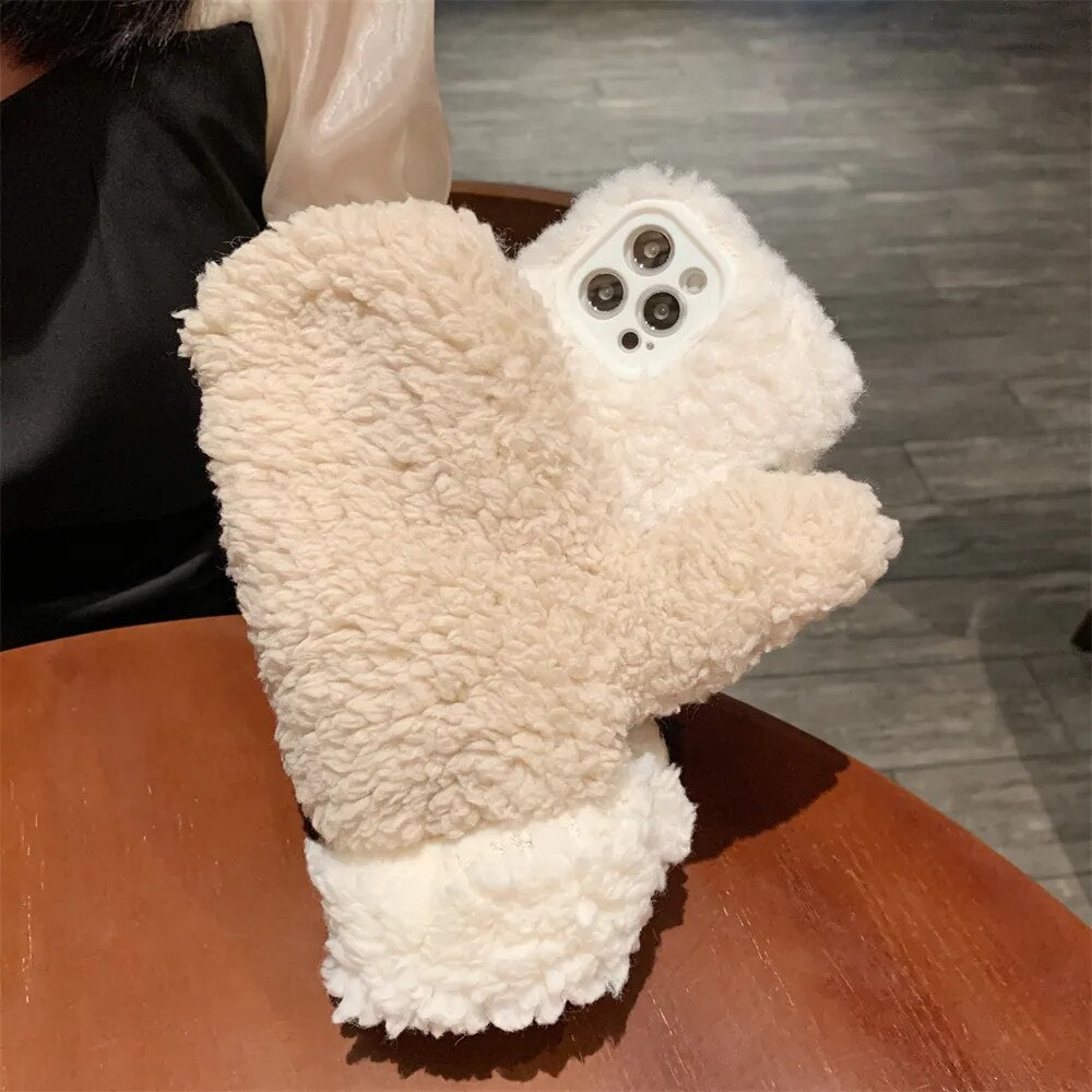 Futrzana Etui na iPhone&