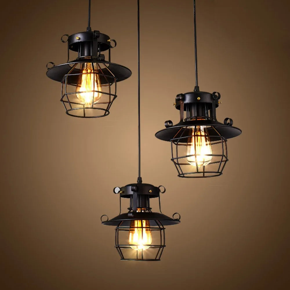 Norah Retro-Industrialna Lampa Wisząca