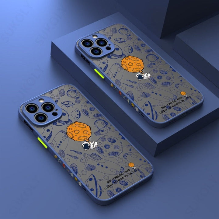 Etui iPhone Space Road Relax Astronaut