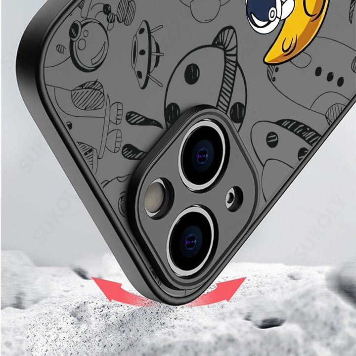 Etui iPhone Space Road Relax Astronaut