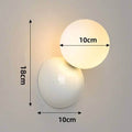 Lampa ścienna w stylu lat 70. w 3 różnych kolorach