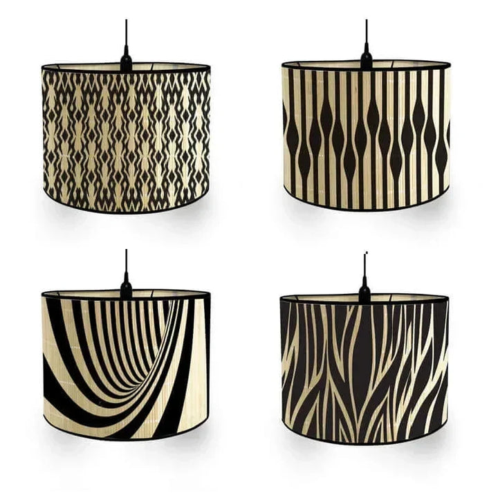 Lampa z abażurem w stylu Art Deco