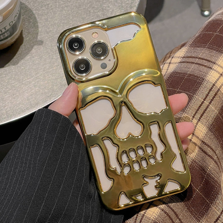 Etui na telefon Gothic Midnight Skull