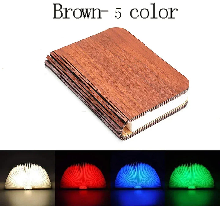 Kreatywna Książkowa Lampa LED Nocna