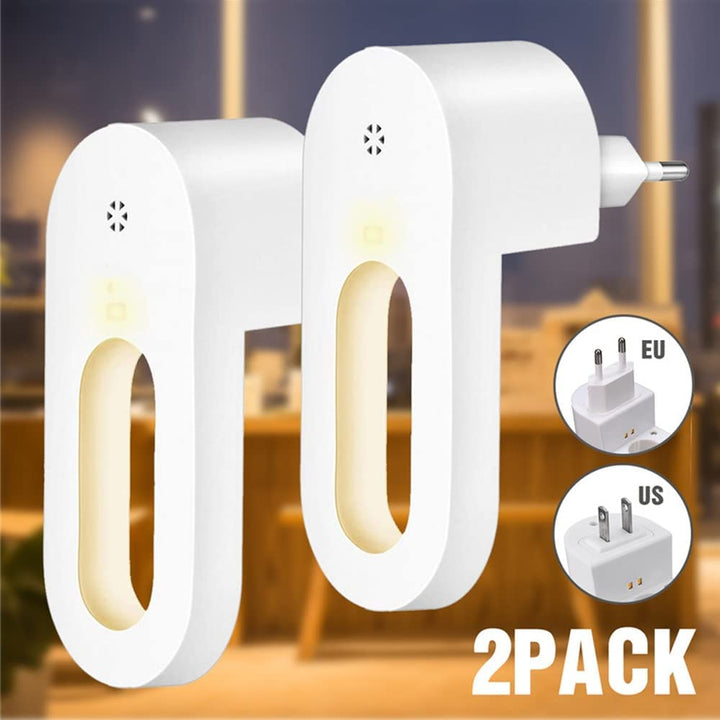 Czujnik Zmierzchowy Gniazdko Oszczędzające Energię Lampa Nocna