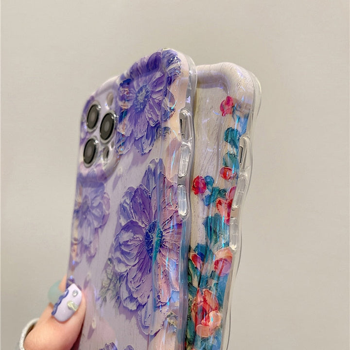 Etui na iPhone z kwiatowym wzorem Blossom Glow