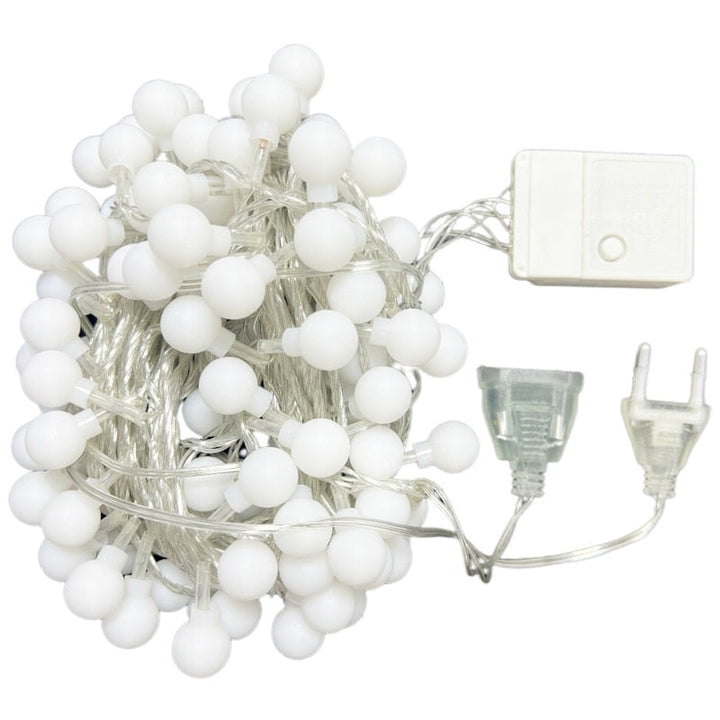 Świecące LED Fairy Bubble String Lights Świąteczne Oświetlenie