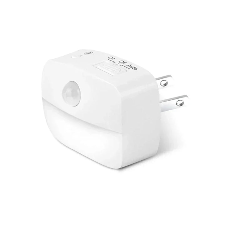 LumoSense LED Nocna Lampa | Z Czujnikiem Ruchu i Światła | Przyciemniana i Energooszczędna | Ciepła Biała i Zimna Biała