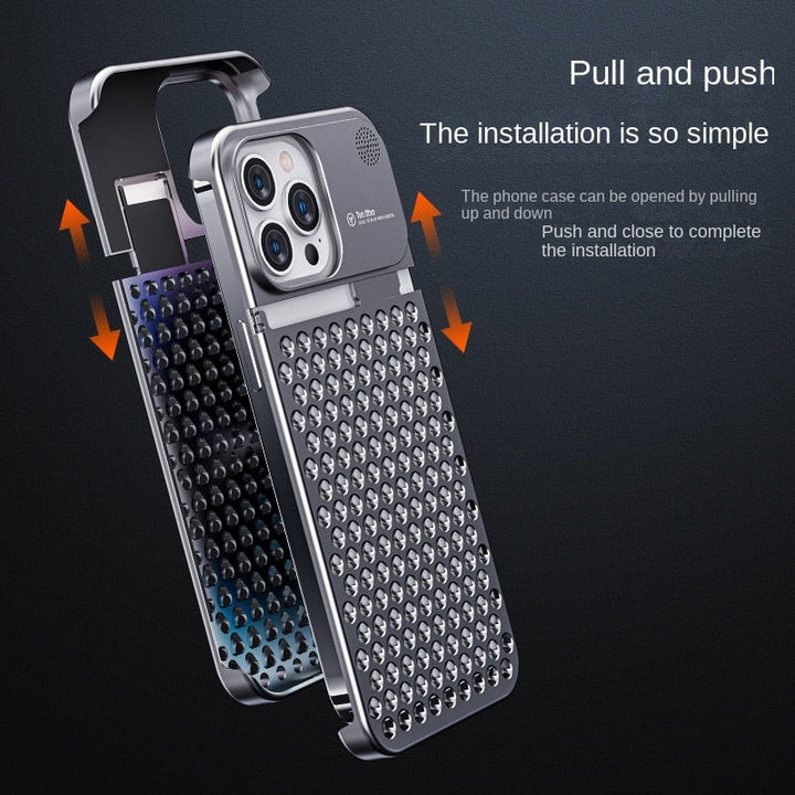 Metalowa obudowa Premium z aluminium dla iPhone&