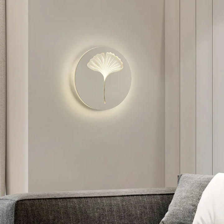 Nowoczesna minimalistyczna lampa ścienna LED