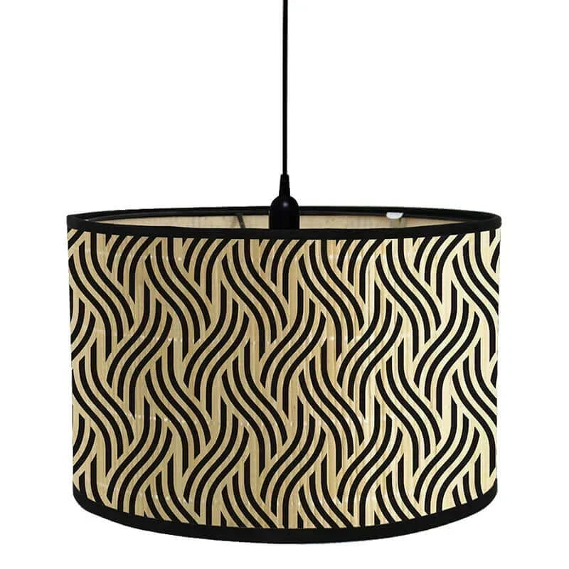Lampa z abażurem w stylu Art Deco