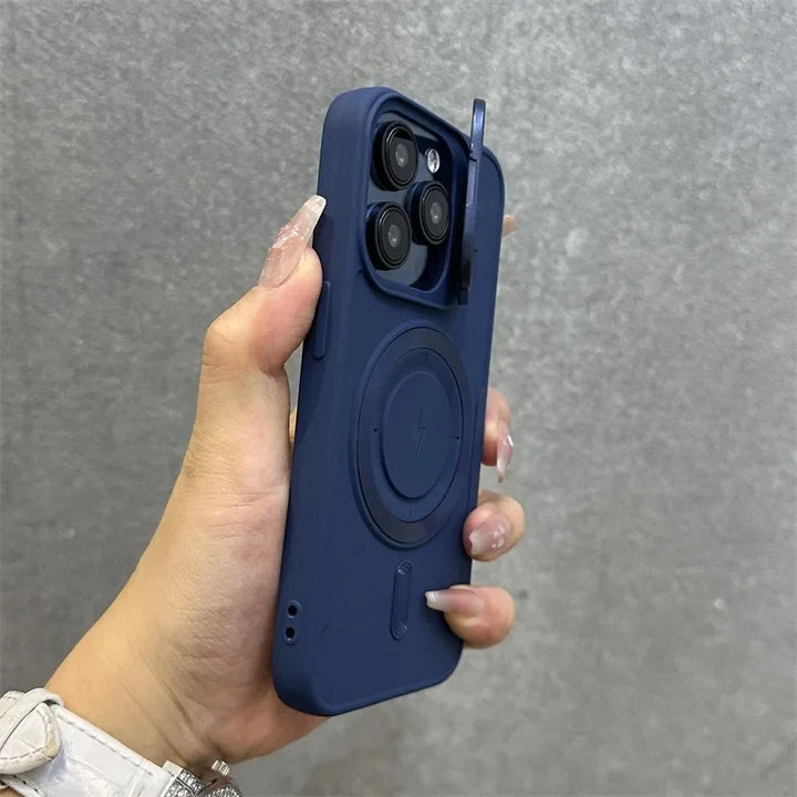 Magnetyczny Miękki Uchwyt na Nadgarstek z Osłoną Obiektywu do iPhone&
