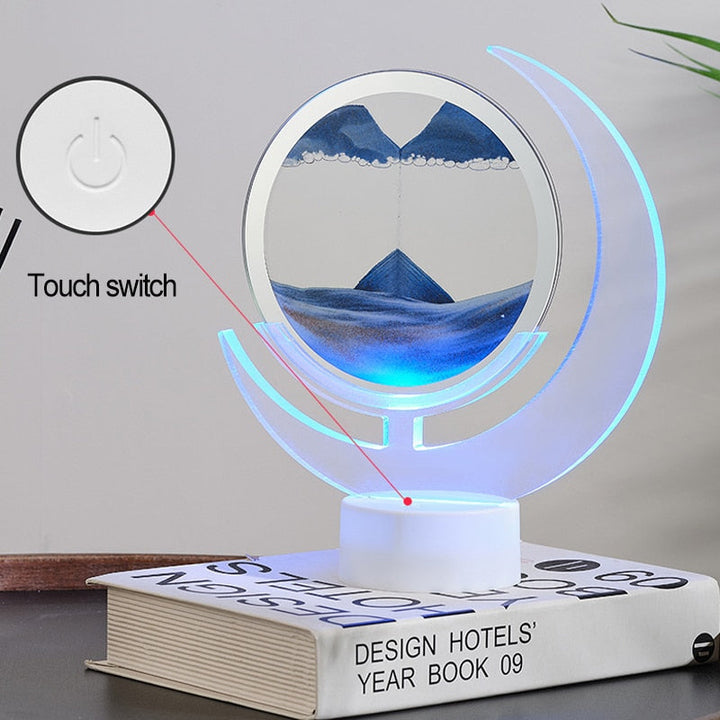 Księżycowa Lampa Nocna Sand Serenity