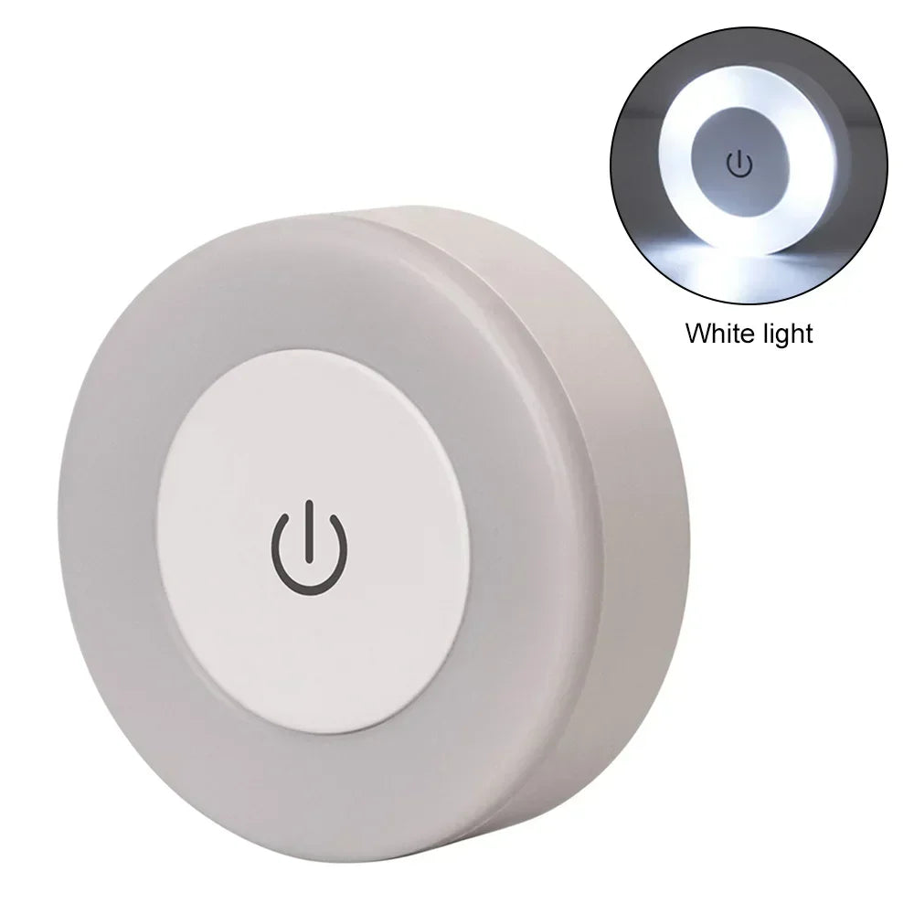 LUMORA Dotykowa Lampa Nocna LED | Ładowana przez USB | Magnetyczna i Bezstopniowo Przyciemniana | Ciepłe i Zimne Światło