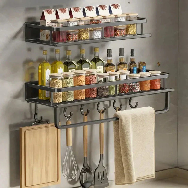 KitchenStyle – Elegancka Półka Ścienna dla Zorganizowanej Kuchni
