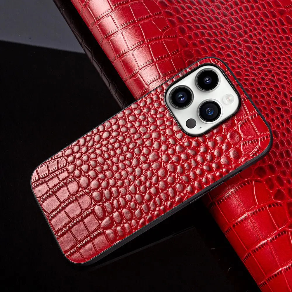 Etui na iPhone z prawdziwej skóry Cosmo