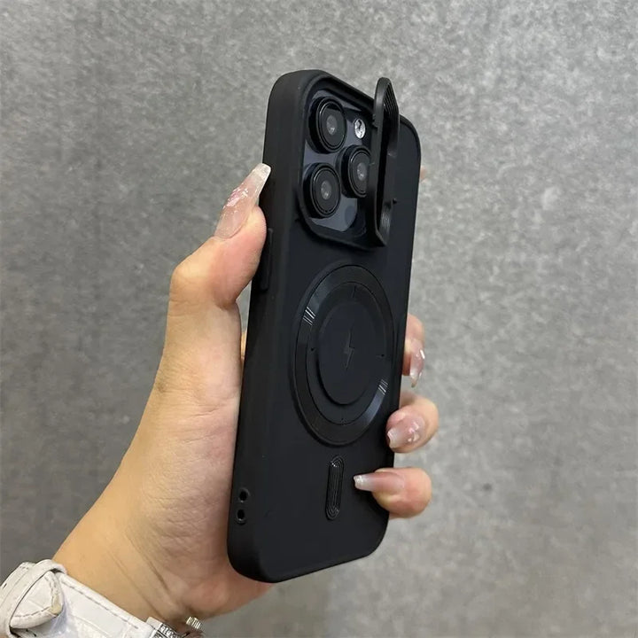 Magnetyczny Miękki Uchwyt na Nadgarstek z Osłoną Obiektywu do iPhone&