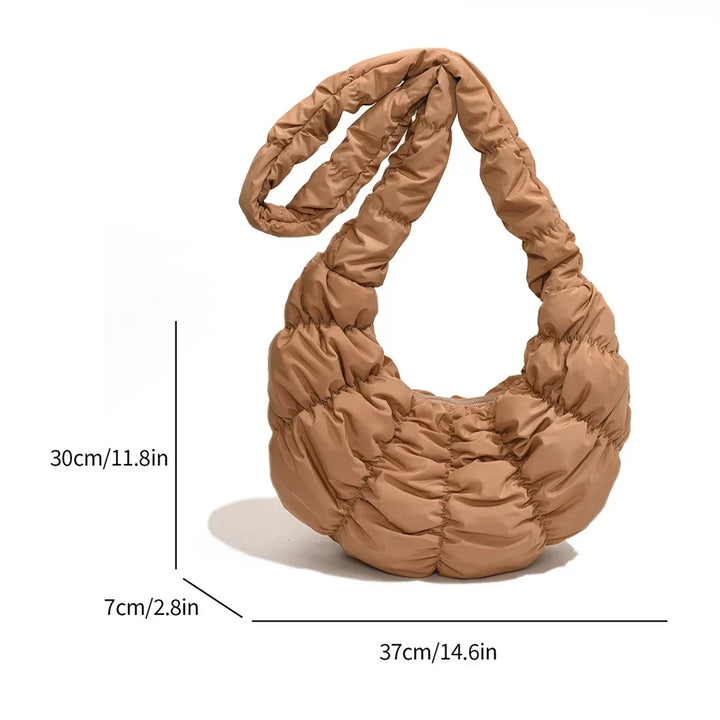 Torba na ramię Puff Croissant