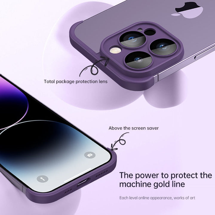 Ochronna Poduszka Róg Miękka Silikonowa Etui na iPhone&
