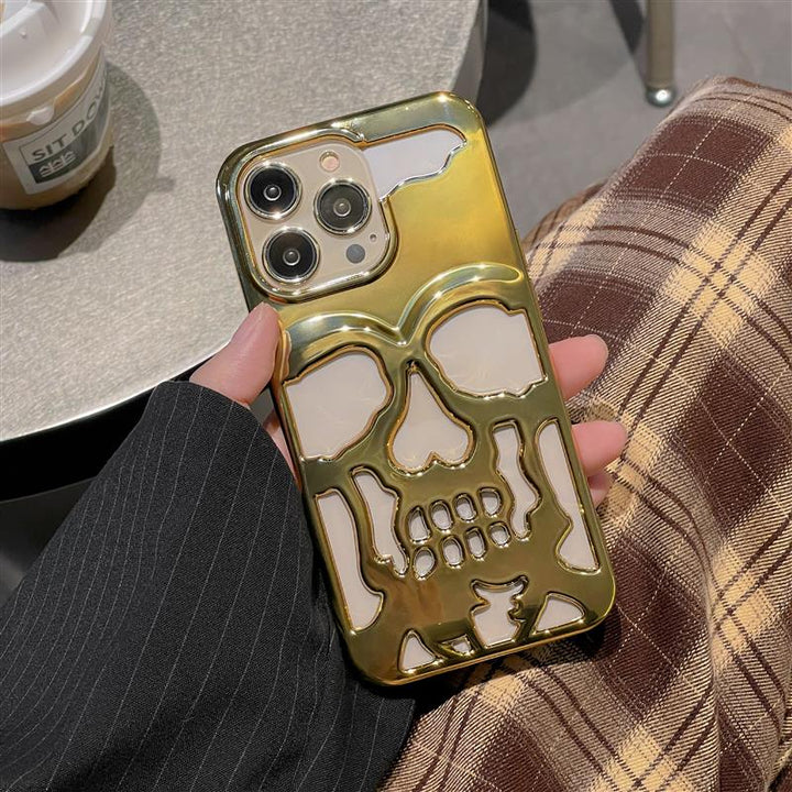 Etui na telefon Gothic Midnight Skull