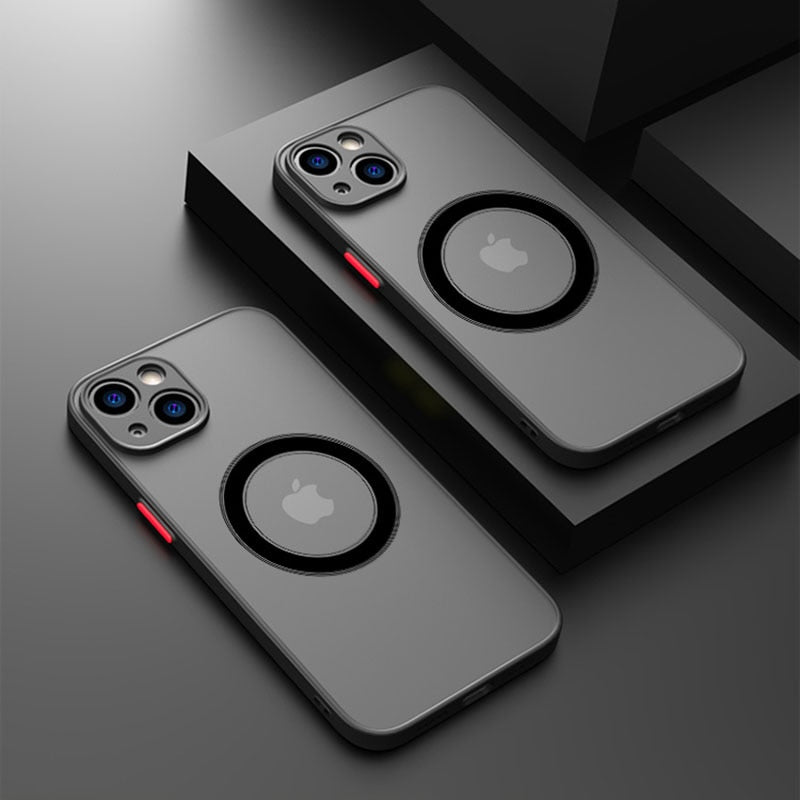 Elegancka Etui Magsafe Ochronne na iPhone&