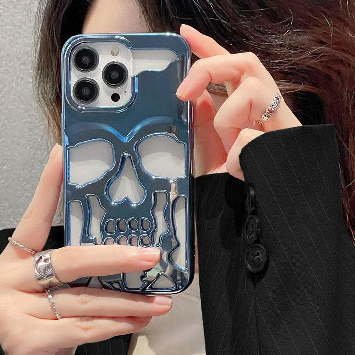 Etui na telefon Gothic Midnight Skull