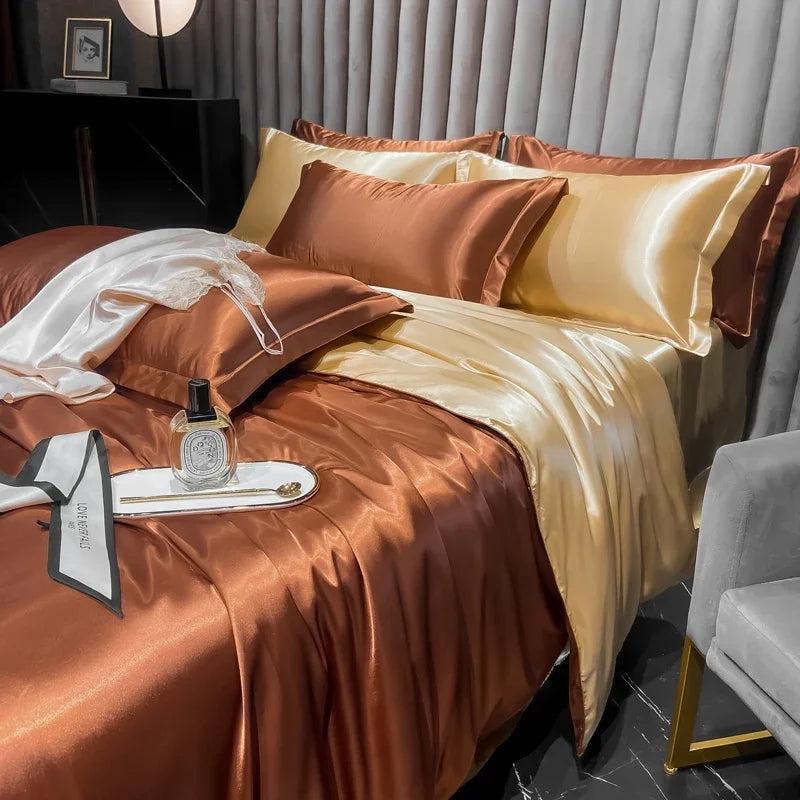 SilkDream | Luksusowy Zestaw Pościeli Jedwabnej