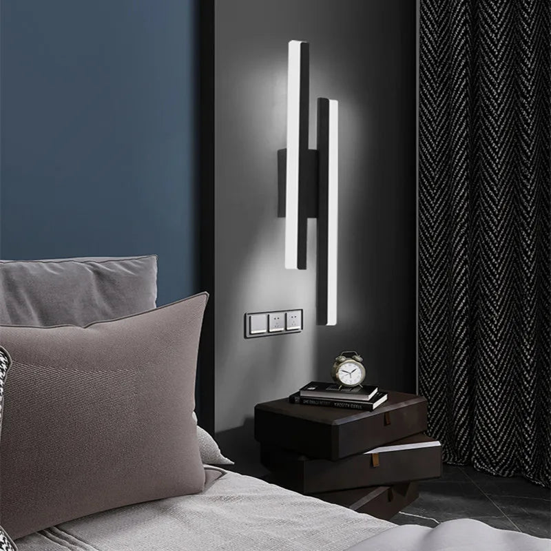 DoubliGlow | Minimalistyczna nowoczesna lampa ścienna LED