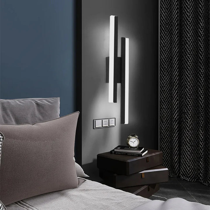 DoubliGlow | Minimalistyczna nowoczesna lampa ścienna LED