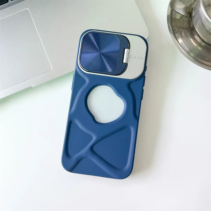 Etui Magsafe Silicone Lens Flip do iPhone&