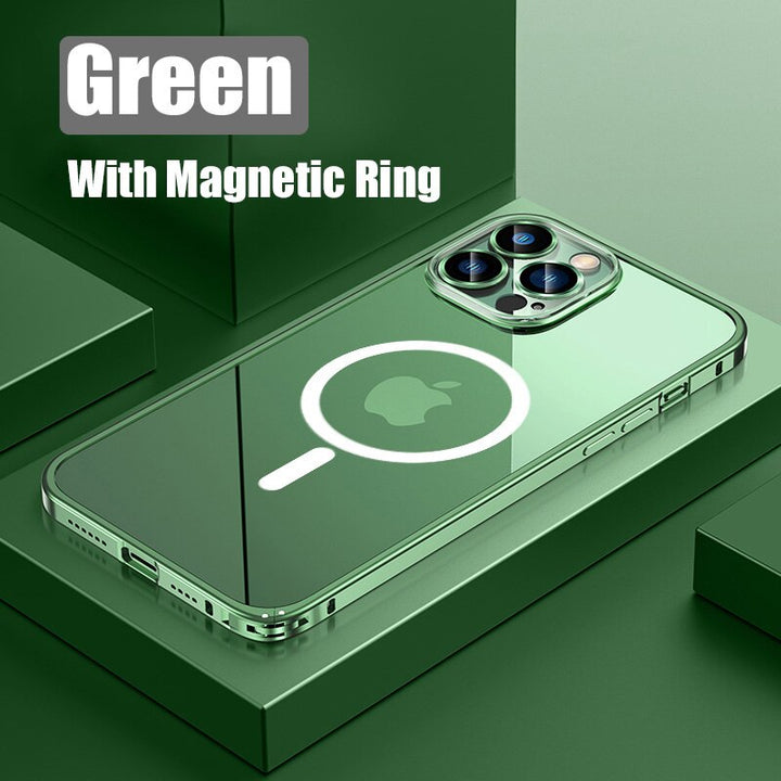 Metalowy Zderzak Aluminiowa Magnetyczna Etui na Telefon
