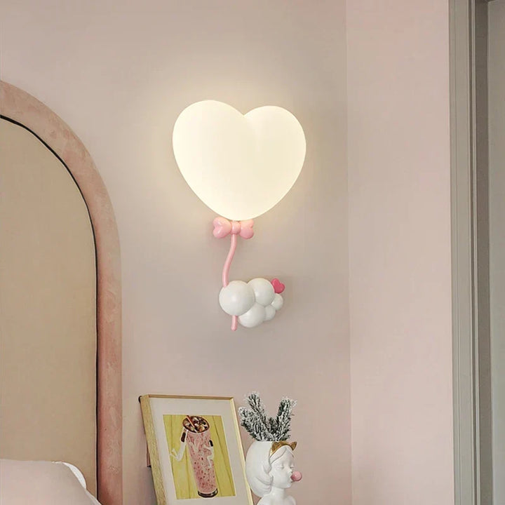LoveLicht - Różowe Chmury LED Nocna Lampa