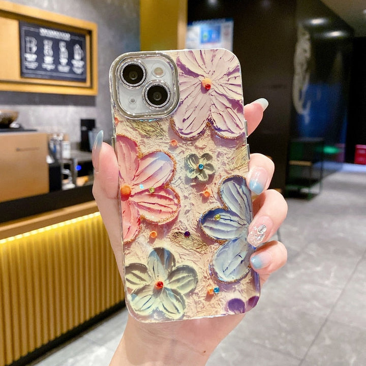 Etui na iPhone Flower Glow Soft Shockproof