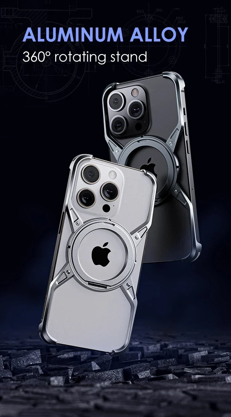 Obudowa na telefon bezramkowa z funkcją darmowych spinów MagSafe