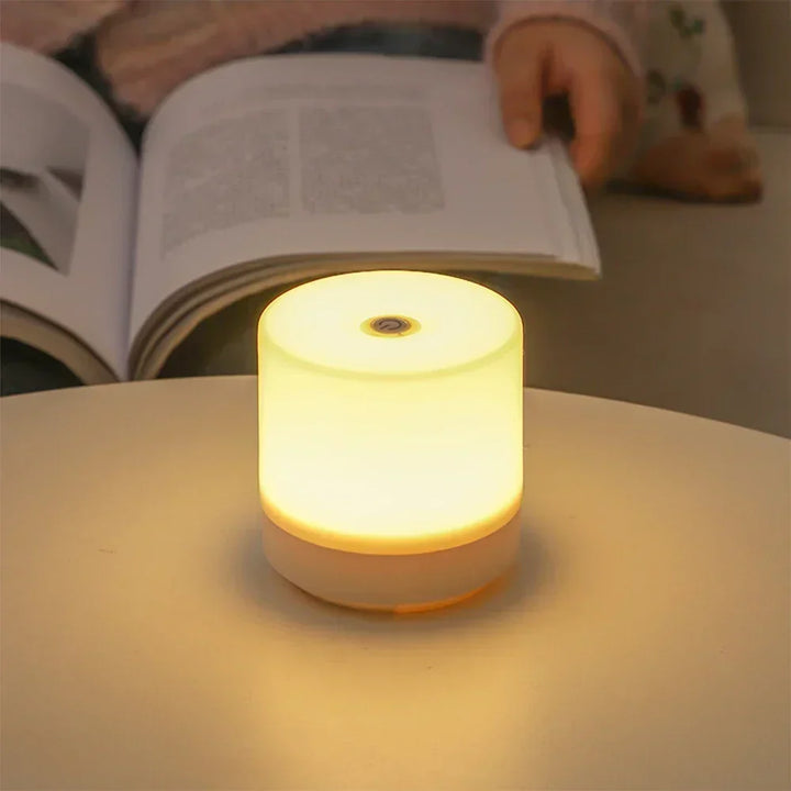 Kreatywna Lampa Nocna USB - Lampka LED z Dotykowym Przyciemnianiem do Sypialni i Akademika