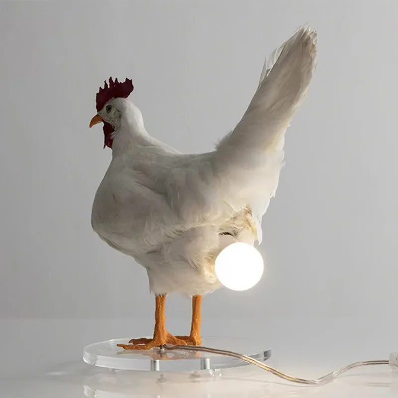 Dekoracyjne Lampy Nocne Symulowane Zwierzęta Zabawa Wielkanocna Dekoracja Domu Impreza Karnawałowa Lampa Kurczak Lampki Nocne Ozdoby