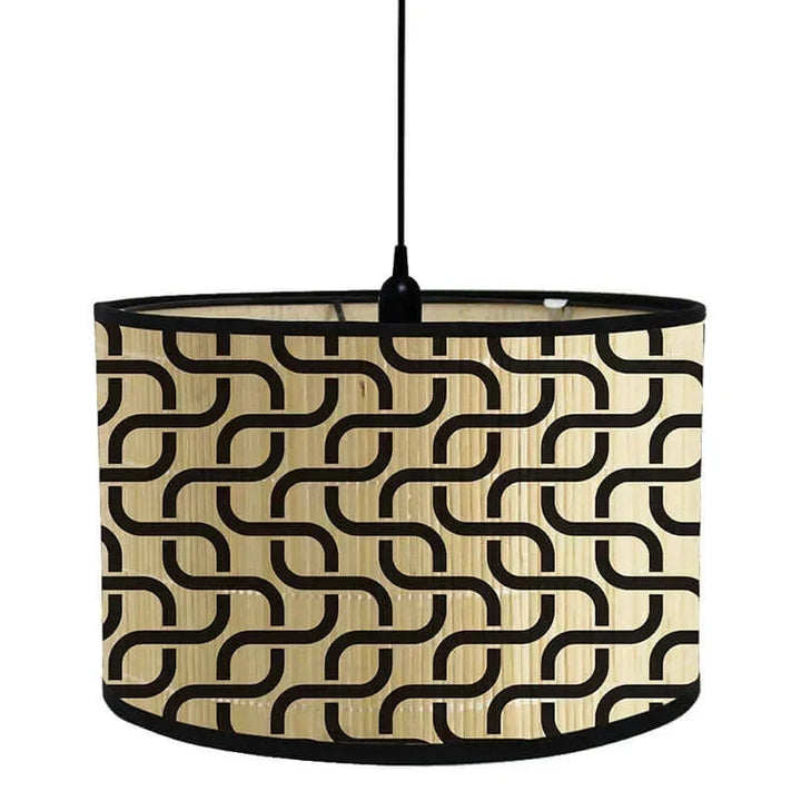 Lampa z abażurem w stylu Art Deco