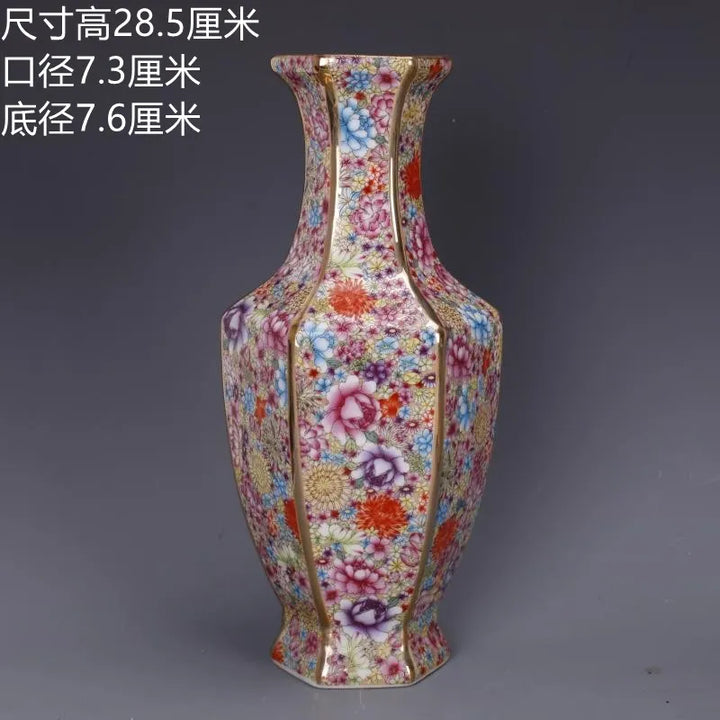 Antyczny Królewski Chiński Wazon Porcelanowy