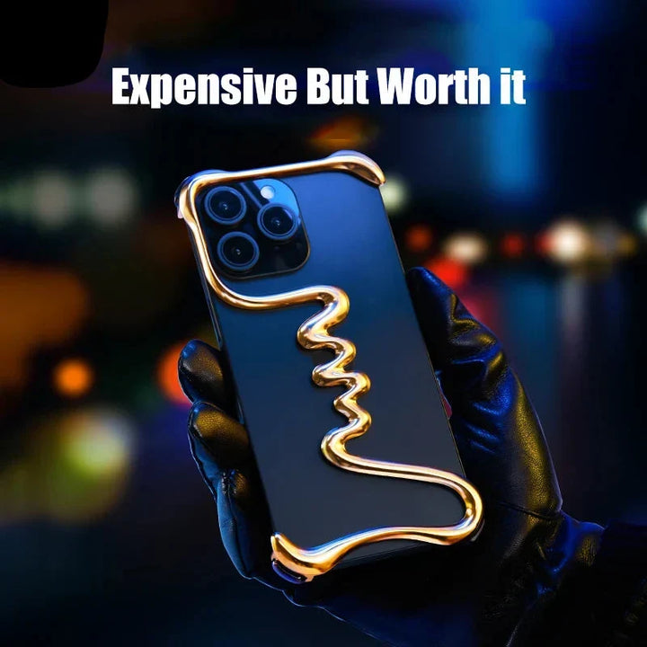 Metalowy Etui Bezramkowe na iPhone&