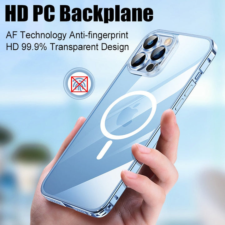 Metalowy Zderzak Aluminiowa Magnetyczna Etui na Telefon