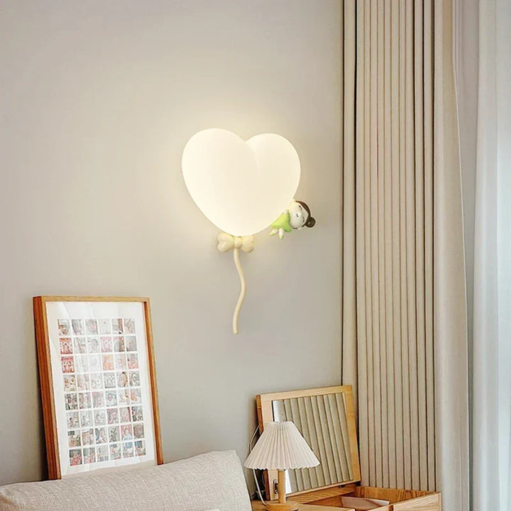 LoveLicht - Różowe Chmury LED Nocna Lampa