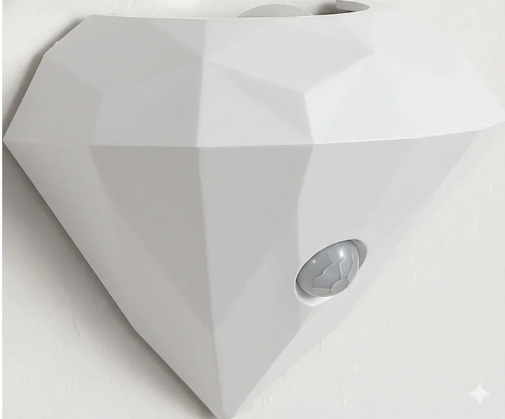 Lampa Ścienna Premium Diamond z Czujnikiem Ruchu, Magnetyczna, Dimmowalna