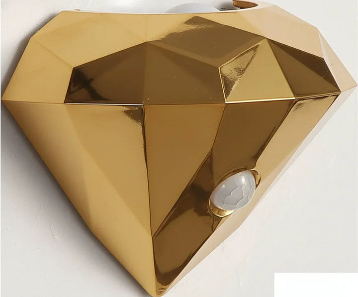 Lampa Ścienna Premium Diamond z Czujnikiem Ruchu, Magnetyczna, Dimmowalna