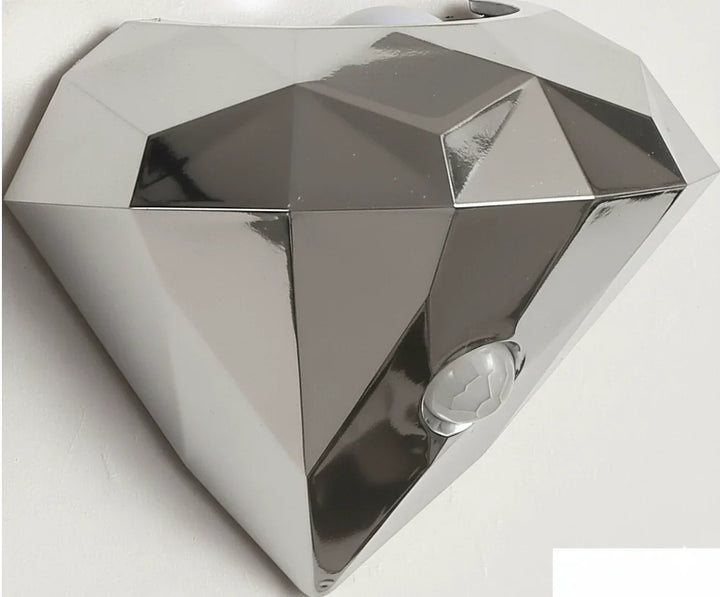 Lampa Ścienna Premium Diamond z Czujnikiem Ruchu, Magnetyczna, Dimmowalna