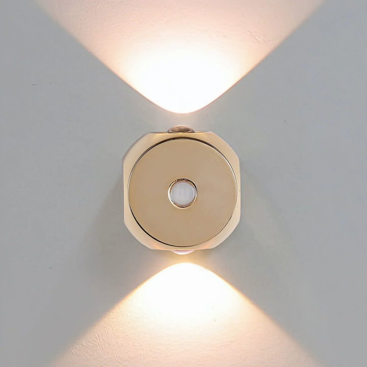 Ładowana Lampa Nocna Inteligentna z Czujnikiem Ruchu Lampa Ścienna do Sypialni Wejścia Schodów Korytarza LED